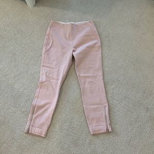 Lysse pink stretch twill pants size m